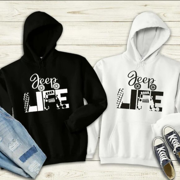 Jeep Shirt, Dirty Jeep Life Unisex Hoodie, Jeep Lover Shirt, Dirty Riding Shirt - Picture 1 of 2